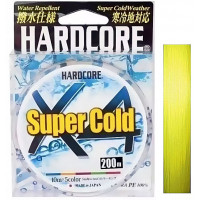 Шнур Duel Hardcore Super Cold X4 200m Hi-Vis Yellow