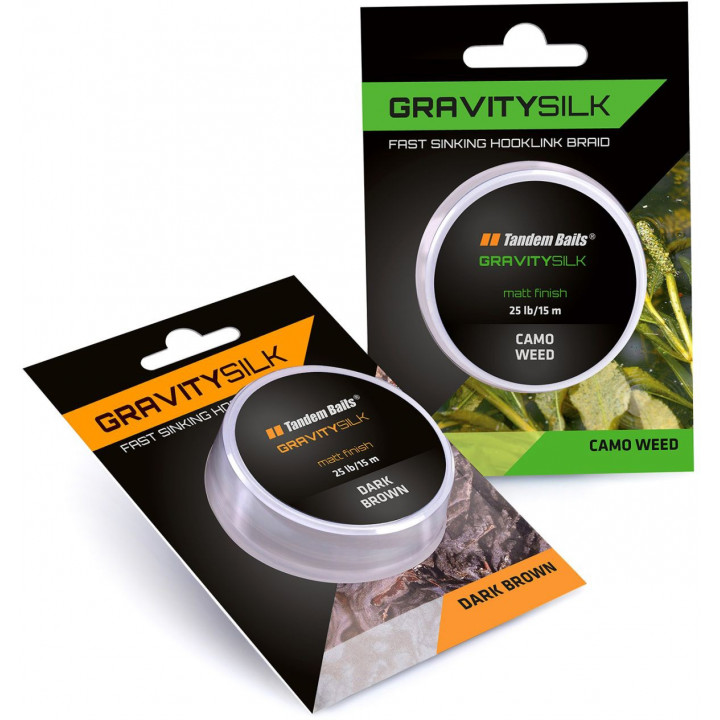 Повідковий матеріал Tandem Baits Gravity Silk 15m