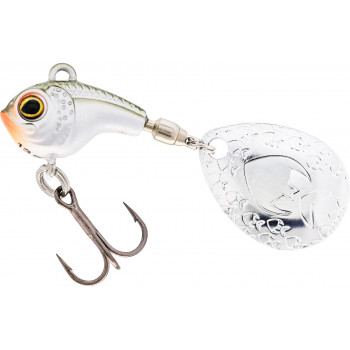 Тейл-спінер Westin DropBite Tungsten Spin Tail Jig 2.0cm 13g Clear Olive