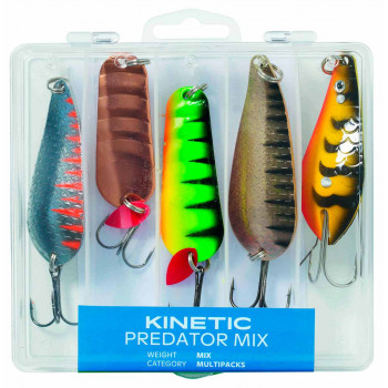 Набор Блесен Kinetic Predator Mix 5шт