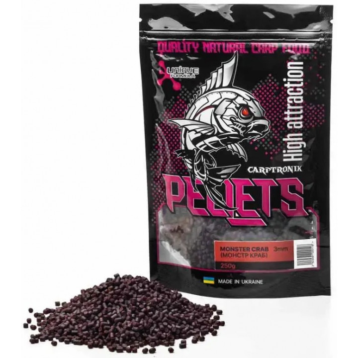 Стік Мікс Carptronik Method Stick-Mix Monster краб (монстр краб) 3мм 250g