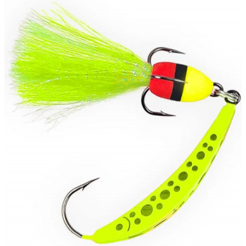 Блесна ProfMontazh "Лижа" Yellow 24g
