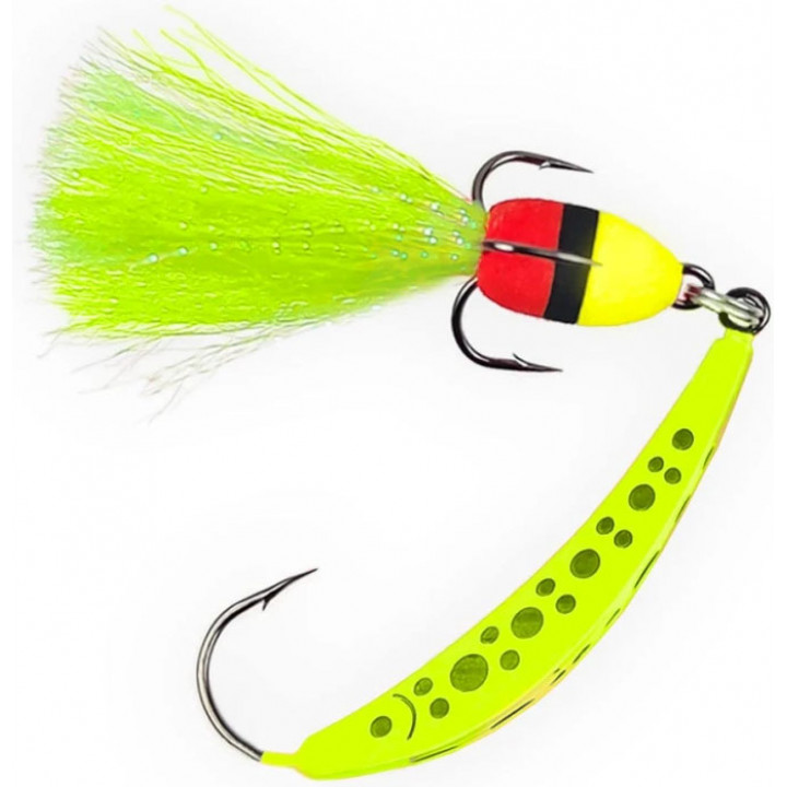 Блесна ProfMontazh "Лижа" Yellow 32g