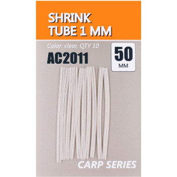 Трубка термоусадочная ORANGE  цвет cl  d1x50mm 10шт
