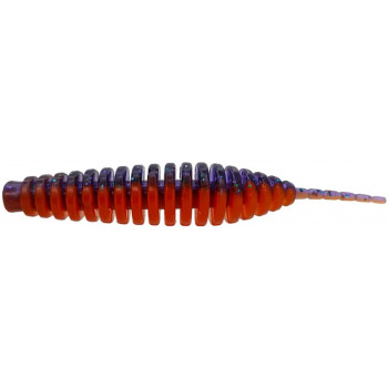 Силикон FishUp Tanta 3.5" (5шт) #207 - Dark Violet/Orange