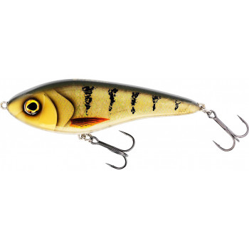 Воблер Westin Jerk 14cm 60g (SP) 0.2-1m 3D Amber Perch