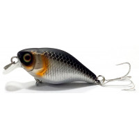 Воблер Jackall Chubby 38F UV Mat Silver&Black