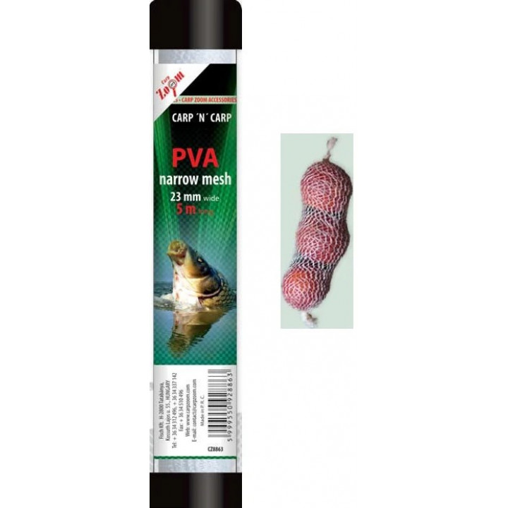 ПВА сітка на трубці Carp Zoom PVA Narrow Mesh in Tube 23mm 5m