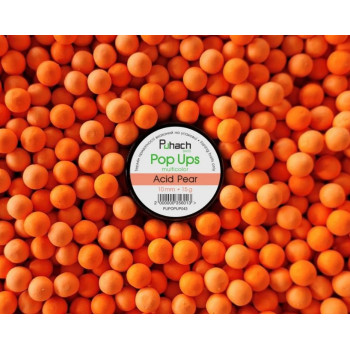 Бойлы Puhach Baits Pop Ups 10mm Multicolor - Acid Pear (Кислая груша)