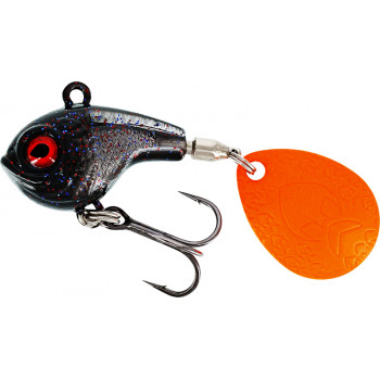Тейл-Спиннер Westin Dropbite Spin Tail Jig 3.2cm 12g Black Mamba