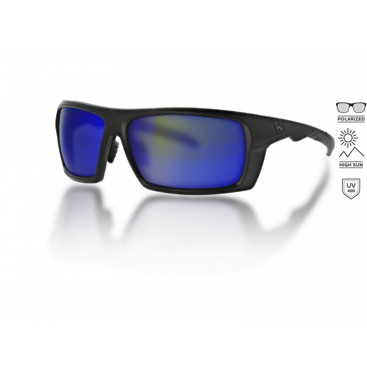 Окуляри Westin W6 Sport 30 Matte Black - LB Smoke LM Blue AR Blue Filter Cat.3