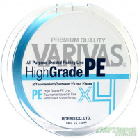 Varivas High Grade PE X4 New Water Blue 150m #0.6