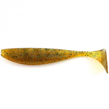 Силикон FishUp Wizzle Shad 3" 8шт #036 Caramel Green & Black