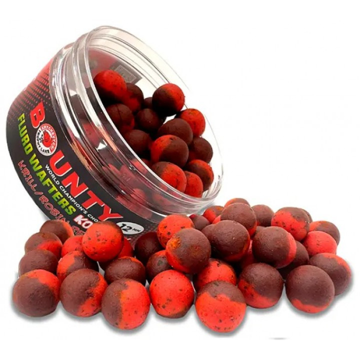 Бойли Bounty Fluro-вафтерс Kolobok Krill / Robin Red (Криль / Робін Ред) 12mm