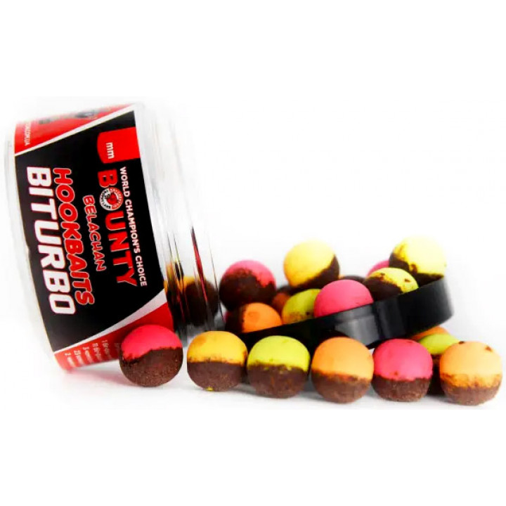 Бойлы BOUNTY BITURBO BELACHAN Mix-цветов 14mm