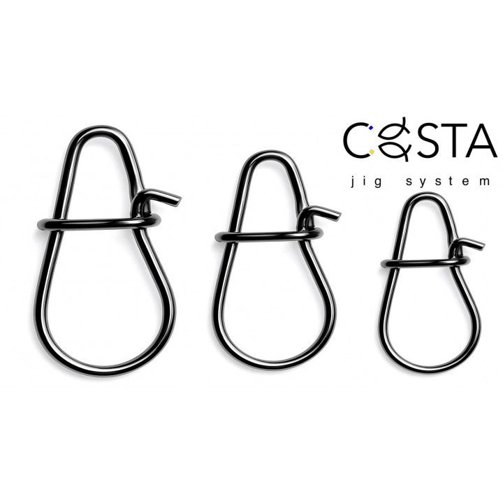 Застібка COSTA Jig-Rig Special Snap 7.5mm - 0.4mm UL 20шт