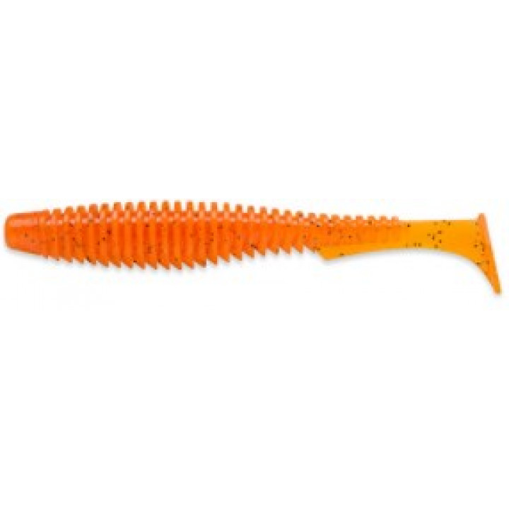 Силикон FishUp U-Shad 3.5" (8шт) #049 - Orange Pumpkin/Black