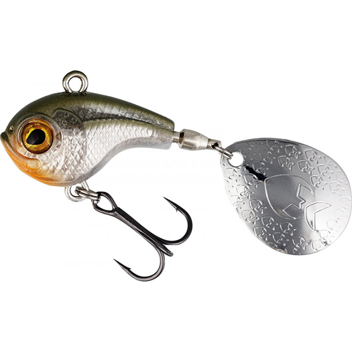 Тейл-Спиннер Westin Dropbite Spin Tail Jig 3.2cm 12g Clear Olive
