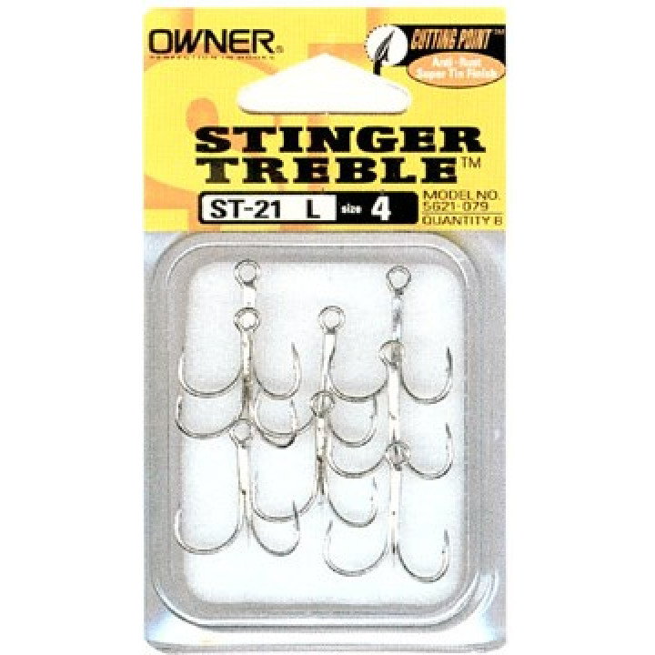 Трійники Owner Stinger Treble ST-21L 1шт