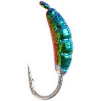 Мормышка вольфрамовая Viking Fishing Shrimp 0.58g 8mm Rainbow (1шт)