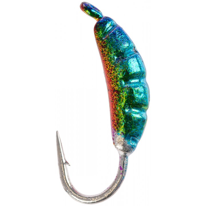 Мормышка вольфрамовая Viking Fishing Shrimp 0.58g 8mm Rainbow (1шт)
