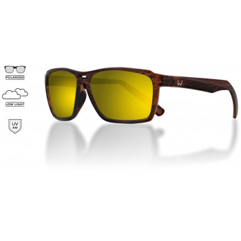 Очки Westin W6 Street 150 Matte Brown Stripe - LB Brown LM Yellow AR Green