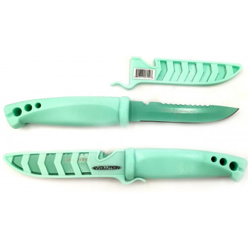 Нож Gambler Evolution 4" Bait Knife Seafoam
