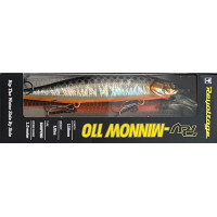 Воблер Jackall RV-Minnow 110SP 110мм 16.3g HL Gold & Silver Black
