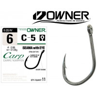 Гачок Owner C-5 №4 Black Chrome 10шт