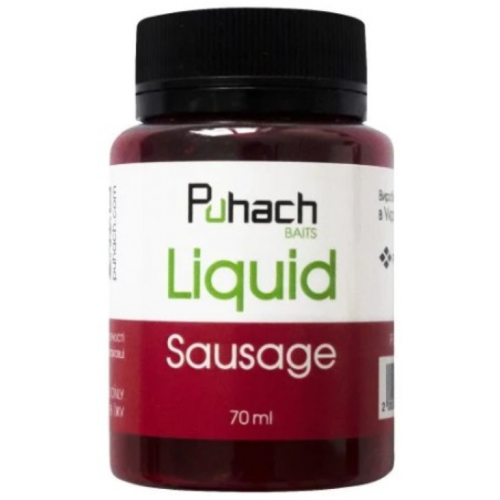 Ликвид Puhach Baits Liquid 70 ml - Sausage (Ковбаса)