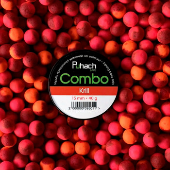 Бойли Puhach Baits Combo 15mm - Krill (Криль)