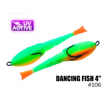 Поролоновая приманка ПрофМонтаж Dancing Fish 4" 106