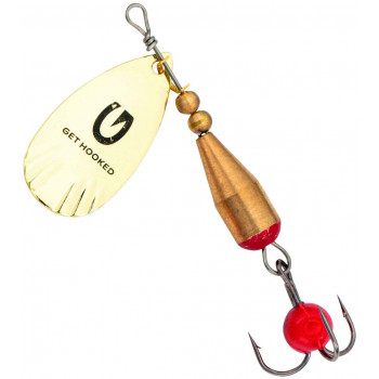 Блесна Kinetic Droopy 13g Gold