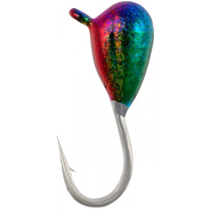Мормышка вольфрамовая Viking Fishing Drop 0.25g 2.5mm Rainbow (1шт)