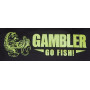 Gambler Black Performance Long Sleeve Chartreuse Logo XL