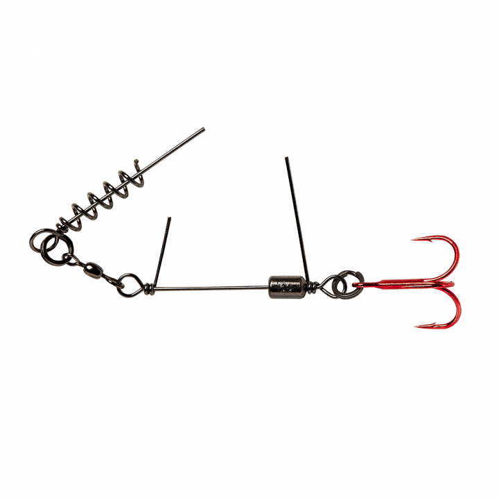 Savage Gear SS Corkscrew Stinger 3G 1X #1/0 23kg Red + Bn Diameter 2pcs