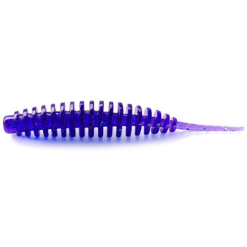 Силикон FishUp Tanta 3" (6шт) #060 - Dark Violet/Peacock & Silver