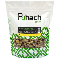 Варёные гранулы Puhach Baits Natural Line Shelf Life Pellets 1 kg - Tiger Nut Sweetcorn 4.5/6mm (Тигровый орех + сладкая кукуруза)