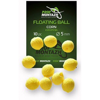 Насадка Floating Ball ProfMontazh 8mm Чеснок/Сладкая кукуруза "Sweet corn/Garlic"