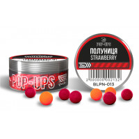 Бойлы INTERKRILL Pop-up 10mm Клубника/Strawberry 15g