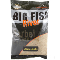 Прикормка Dynamite Baits Big Fish River Groundbaits Cheese & Garlicl 1.8kg