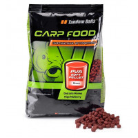 Пеллетс Tandem Baits Carp Food PVA Soft Pellet 8mm 1kg Mega Tutti Frutti