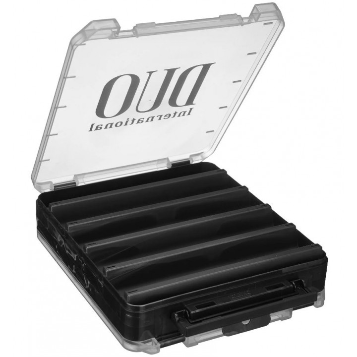 Коробка DUO Reversible Lure Case 160 Pearl Black/Clear (206 x 170 x 44mm)
