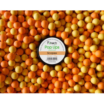 Бойлы Puhach Baits Pop Ups 10mm Multicolor - Scopex (Сливочное печенье)