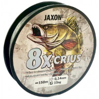 Шнур Jaxon Crius 8x 0.25 150m серый