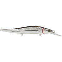 Воблер Livingston Lures Jerkmaster 121D 15g 1.5-3.0m Медленно-тонущий 05 Black Back Chrome Shad 121mm