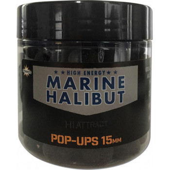 Бойлы Dynamite Baits Pop-Up Marine Halibut (sea salt) 15mm
