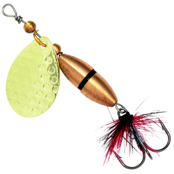 Блесна Kinetic Fizz 5g Gold/Black Ribbon