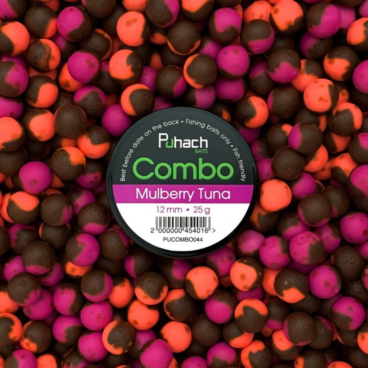 Бойлы Puhach Baits Combo 12mm - Mulberry Tuna