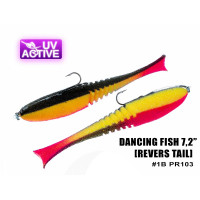 Поролоновая рыбка ПрофМонтаж Dancing Fish 7.2" (reverse tail) #103